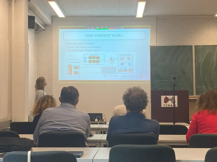 Iveta Bečková presents at the Explainability and Robot Learning seminar